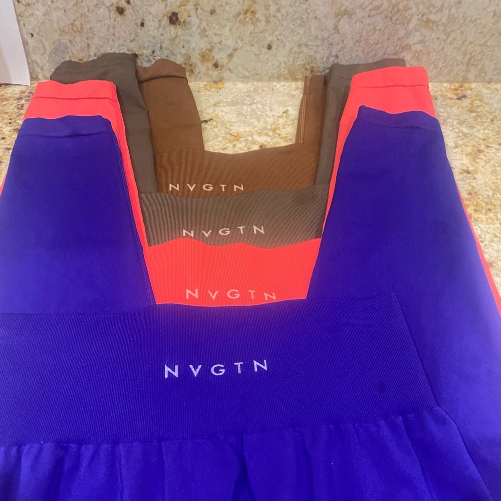 NVGTN Solid seamless leggings bundle